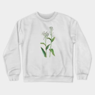 April 26th birthday flower Crewneck Sweatshirt